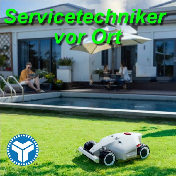 GPS Maehroboter-Installationsservice Paket M